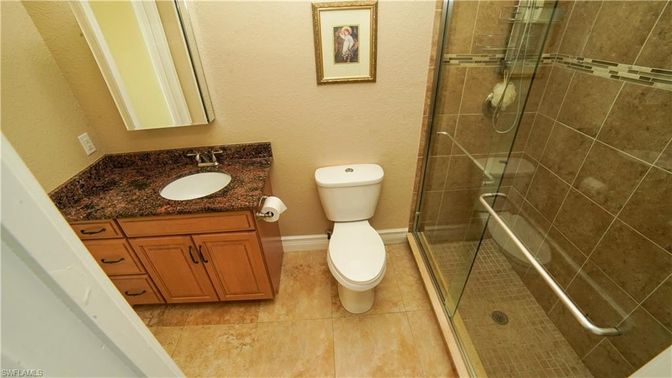 Bathroom, Glass Shower, Interior