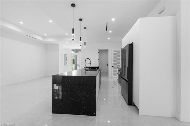 Interior, Kitchen, Pendant Lights, Recessed Lighting