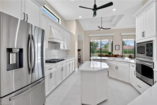 Interior, Kitchen, Recessed Lighting, Stainless Steel Appliances