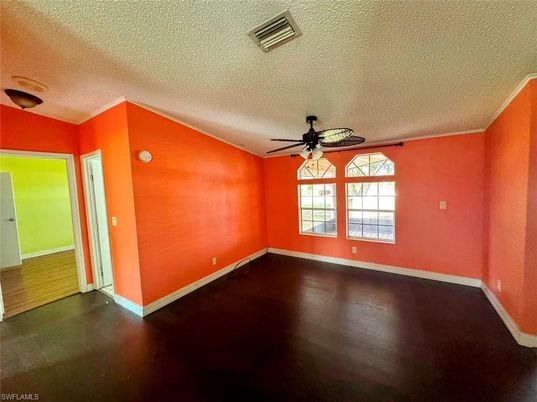 Empty room, Interior, Wood Texture Flooring