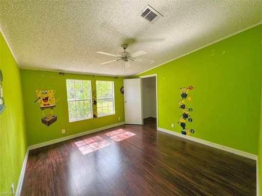 Empty room, Interior, Wood Texture Flooring