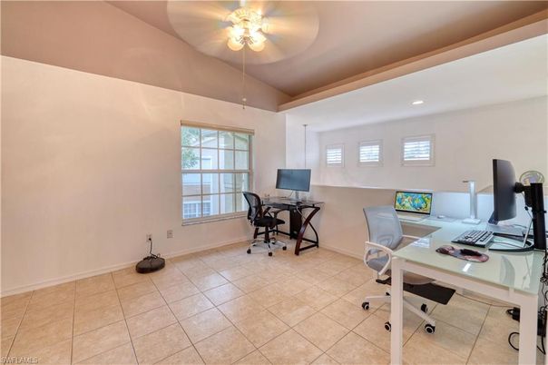 Home Office, Interior, Recessed Lighting
