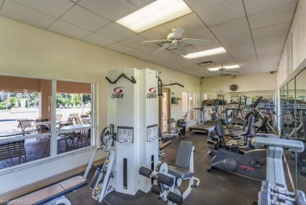 Fitness Equipment, Gym, Interior, Recessed Lighting