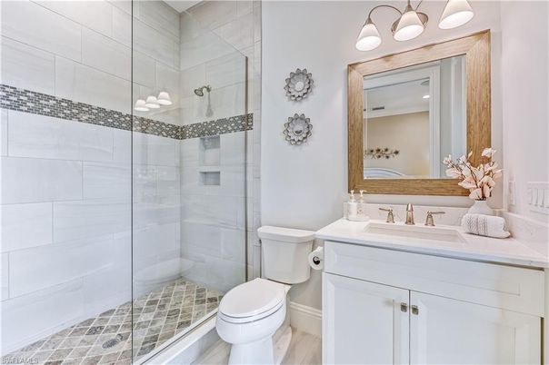 Bathroom, Glass Shower, Interior