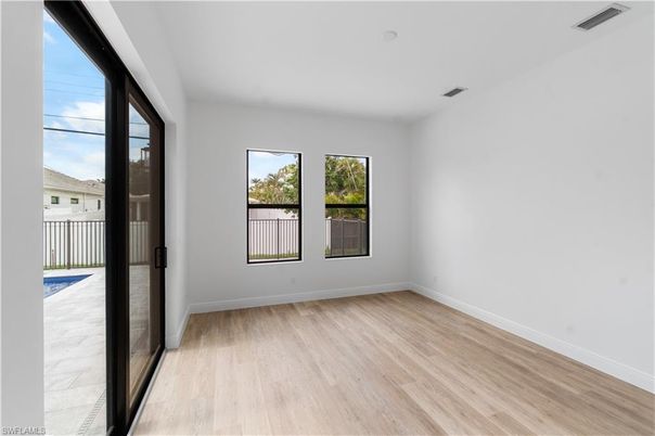 Empty room, Interior, Wood Texture Flooring