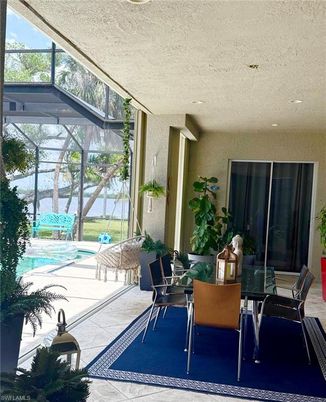 Dining room, Glass Ceilings, Interior, Pool, Sun Room