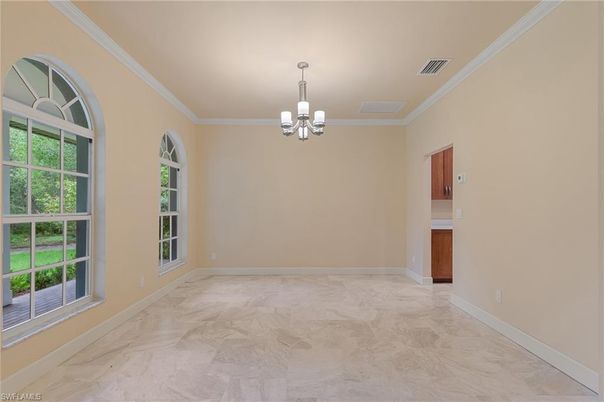 Chandelier, Empty room, Interior, Marble
