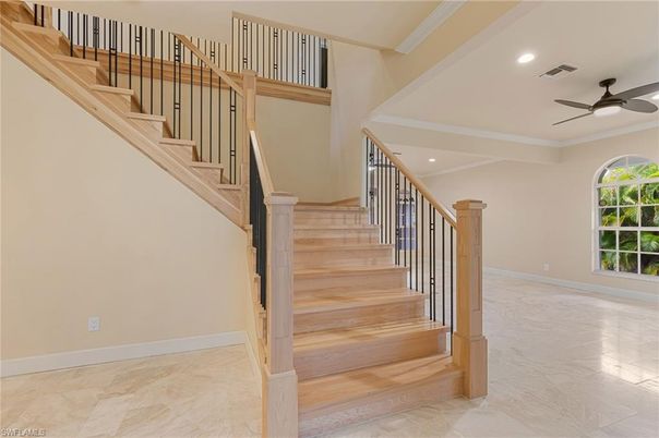 Interior, Marble, Recessed Lighting