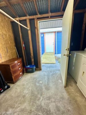 Interior, Washer