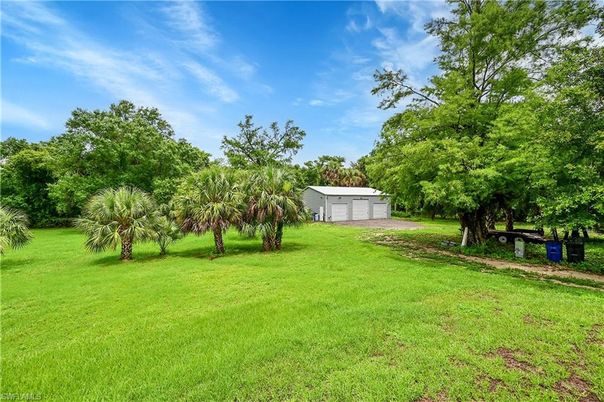 Backyard, Detached Garage, Exterior