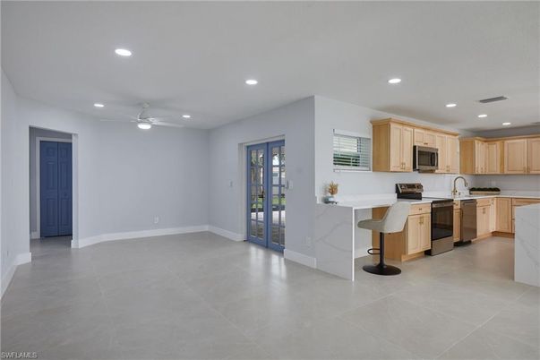 Interior, Kitchen, Recessed Lighting