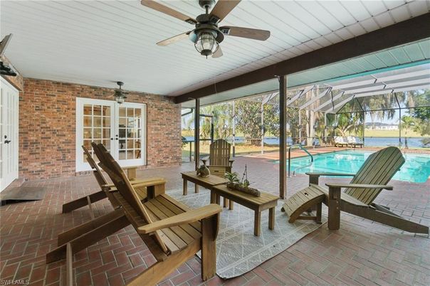 Glass Ceilings, Interior, Pool, Stone Walls, Sun Room
