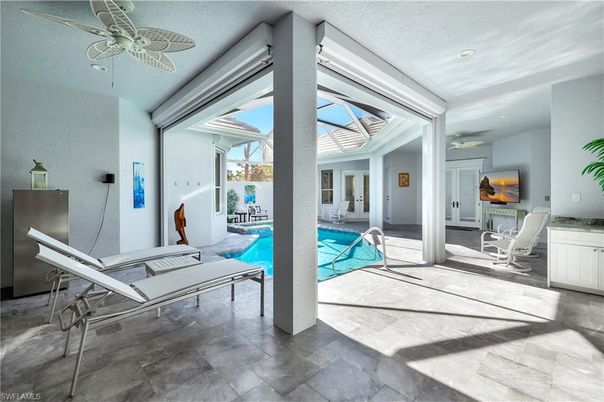 Glass Ceilings, Interior, Pool, Recessed Lighting, Sun Room