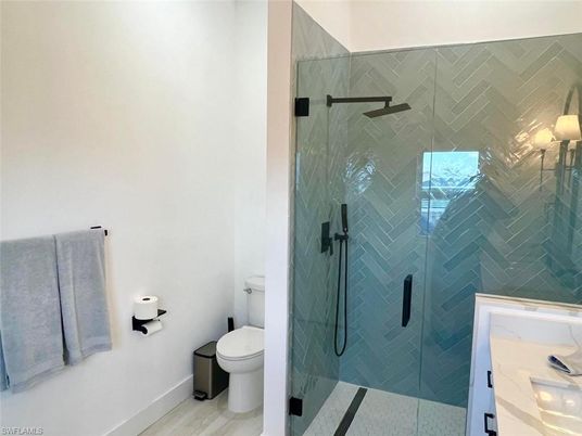 Bathroom, Glass Shower, Interior