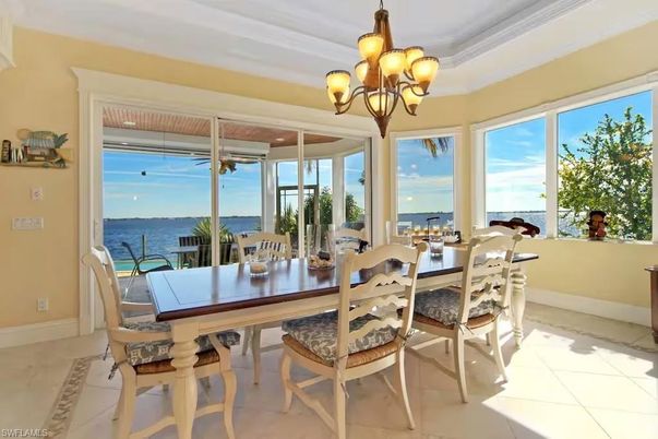 Chandelier, Dining room, Interior, Water