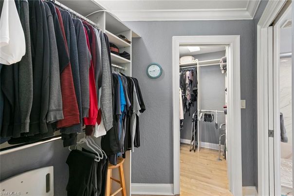 Interior, Walk-in Closets, Wood Texture Flooring