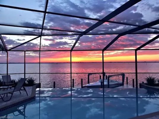 Glass Ceilings, Interior, Pool, Sun Room, Water