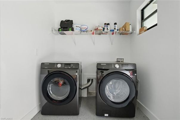 Interior, Washer
