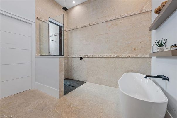 Bathroom, Free Standing Baths, Interior, Recessed Lighting