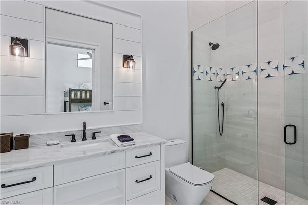 Bathroom, Glass Shower, Interior