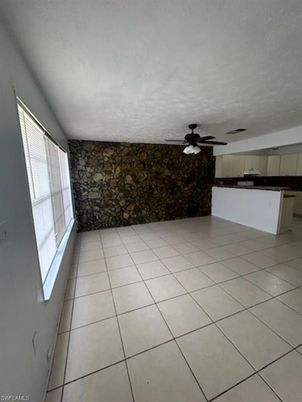 Empty room, Fireplace, Interior, Stone Walls