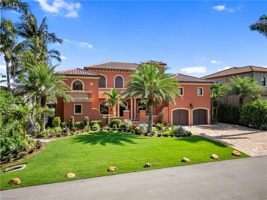 Attached, Backyard, Exterior, Facade, Mediterranean