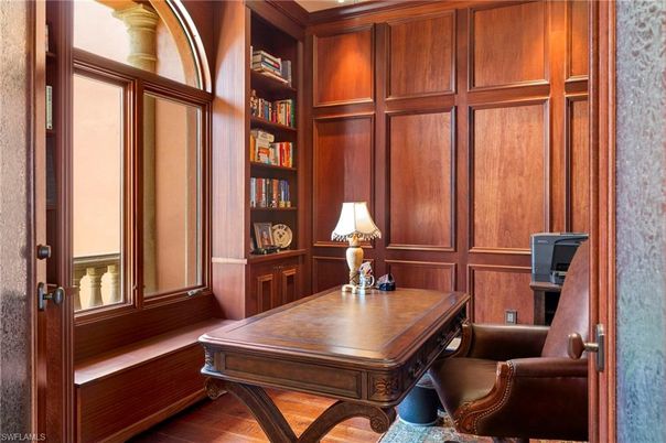 Home Office, Interior, Wood Texture Flooring