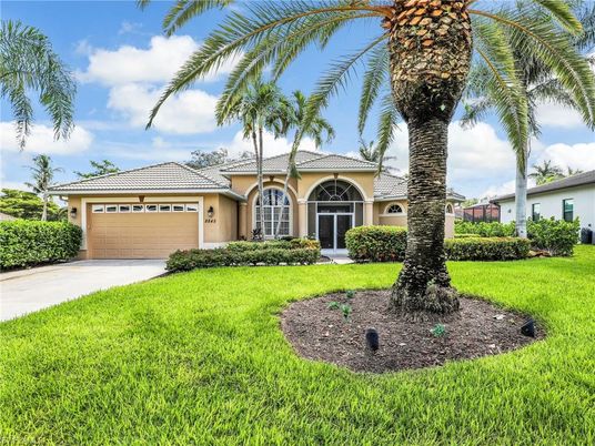 Attached, Backyard, Exterior, Facade, Mediterranean