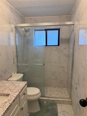 Bathroom, Glass Shower, Interior, Marble, Marble Walls