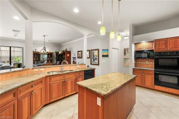 Interior, Kitchen, Pendant Lights, Recessed Lighting