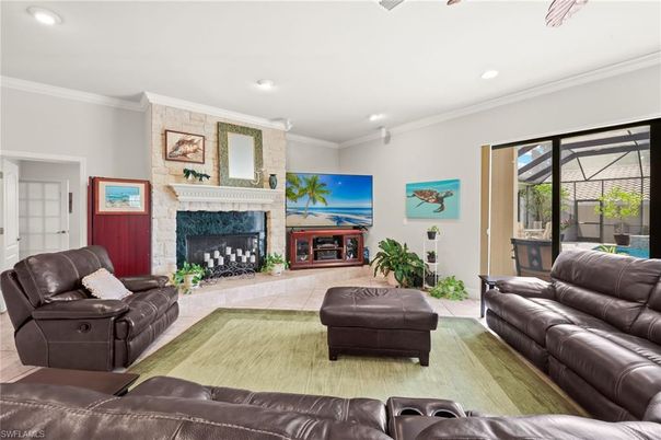 Fireplace, Interior, Living room, Recessed Lighting