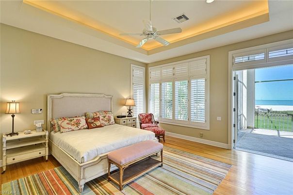 Bedroom, Interior, Water, Wood Texture Flooring