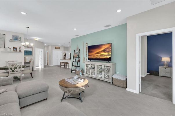 Chandelier, Dining room, Interior, Living room, Recessed Lighting