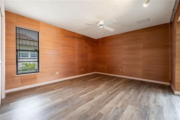 Empty room, Interior, Wood Texture Flooring, Wooden Walls