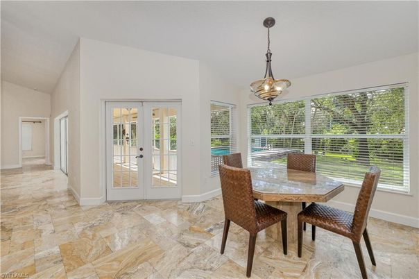 Dining room, Interior, Pendant Lights