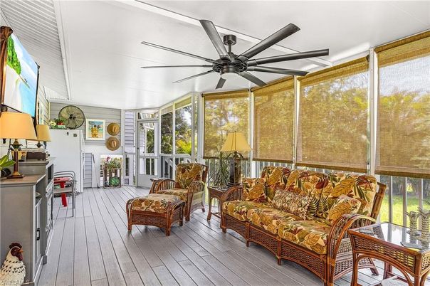 Interior, Sun Room, Wood Texture Flooring