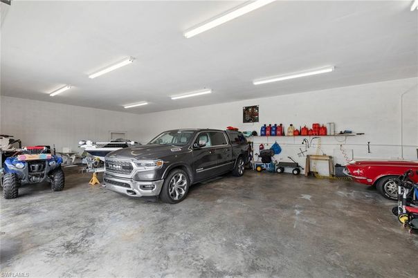 Garage, Interior, Recessed Lighting