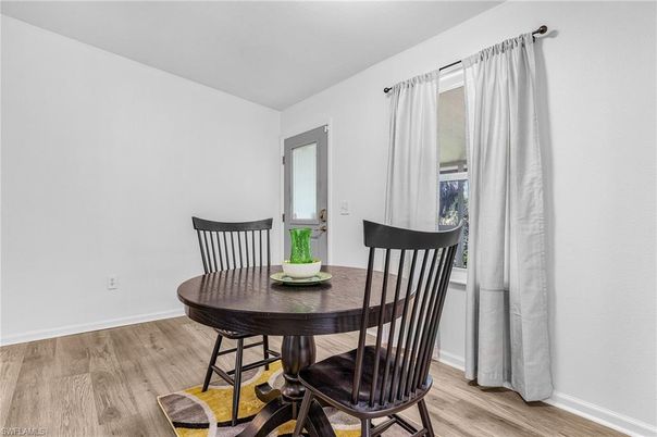 Dining room, Interior, Wood Texture Flooring