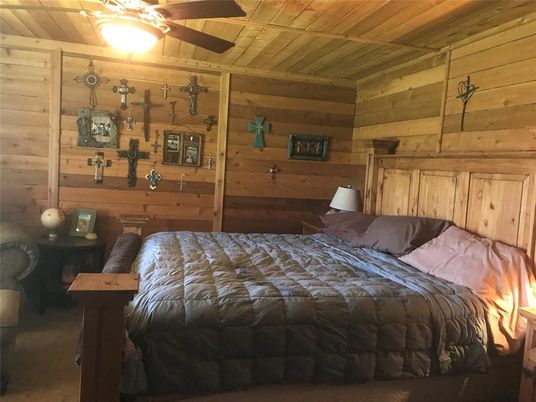 Bedroom, Interior, Wooden Ceilings, Wooden Walls