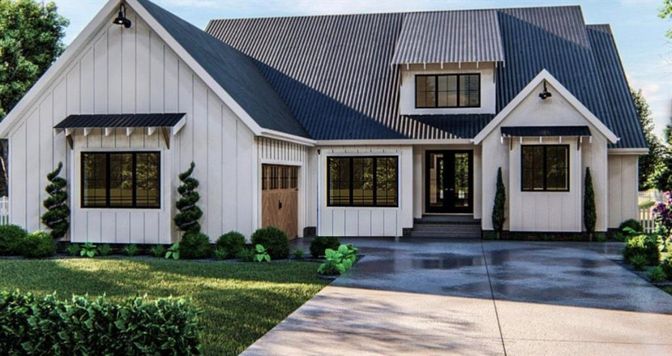 Exterior, Facade, Farmhouse