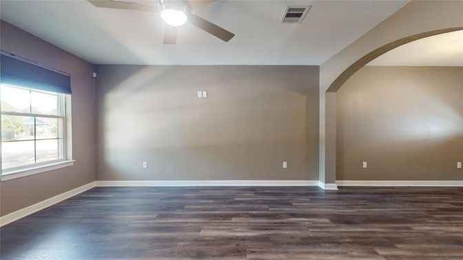 Empty room, Interior, Wood Texture Flooring