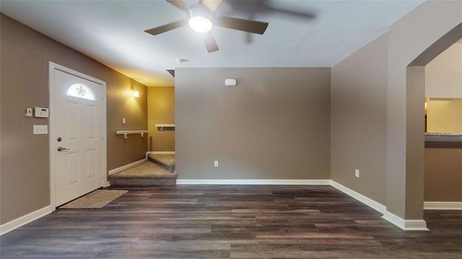 Empty room, Interior, Wood Texture Flooring