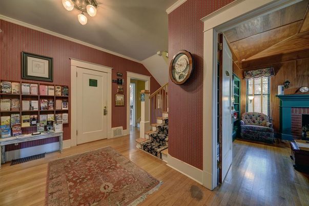 Fireplace, Interior, Wood Texture Flooring