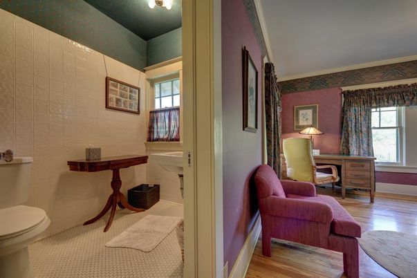 Bathroom, Home Office, Interior, Wood Texture Flooring