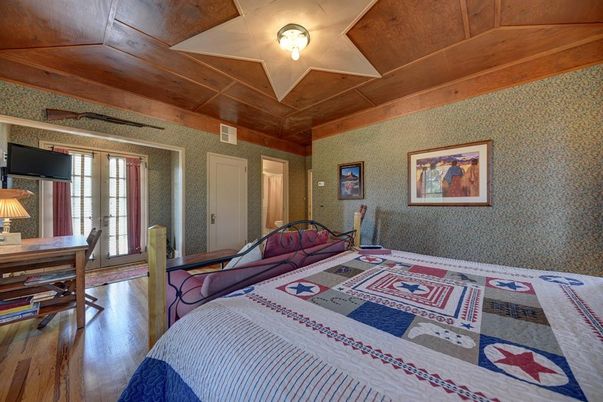 Bedroom, Interior, Wooden Ceilings, Wood Texture Flooring