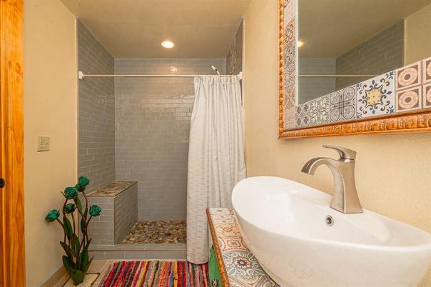 Bathroom, Free Standing Baths, Interior, Recessed Lighting