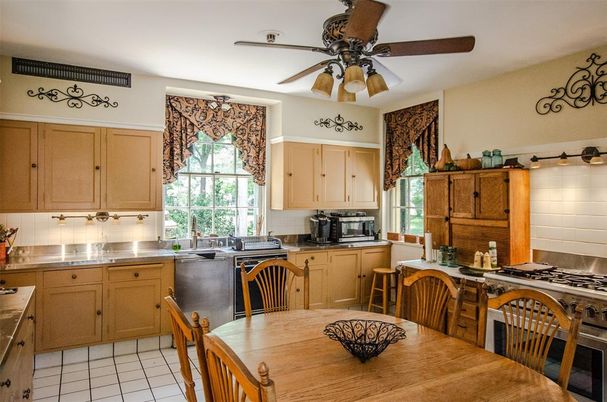 Dining room, Interior, Kitchen