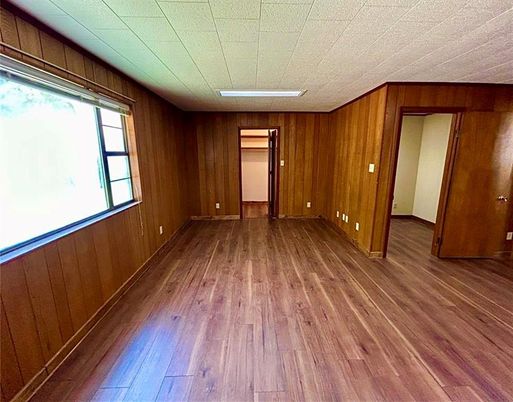 Empty room, Interior, Wood Texture Flooring, Wooden Walls