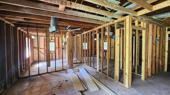 Interior, Wooden Beams