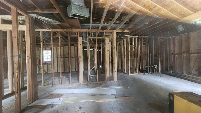 Interior, Wooden Beams